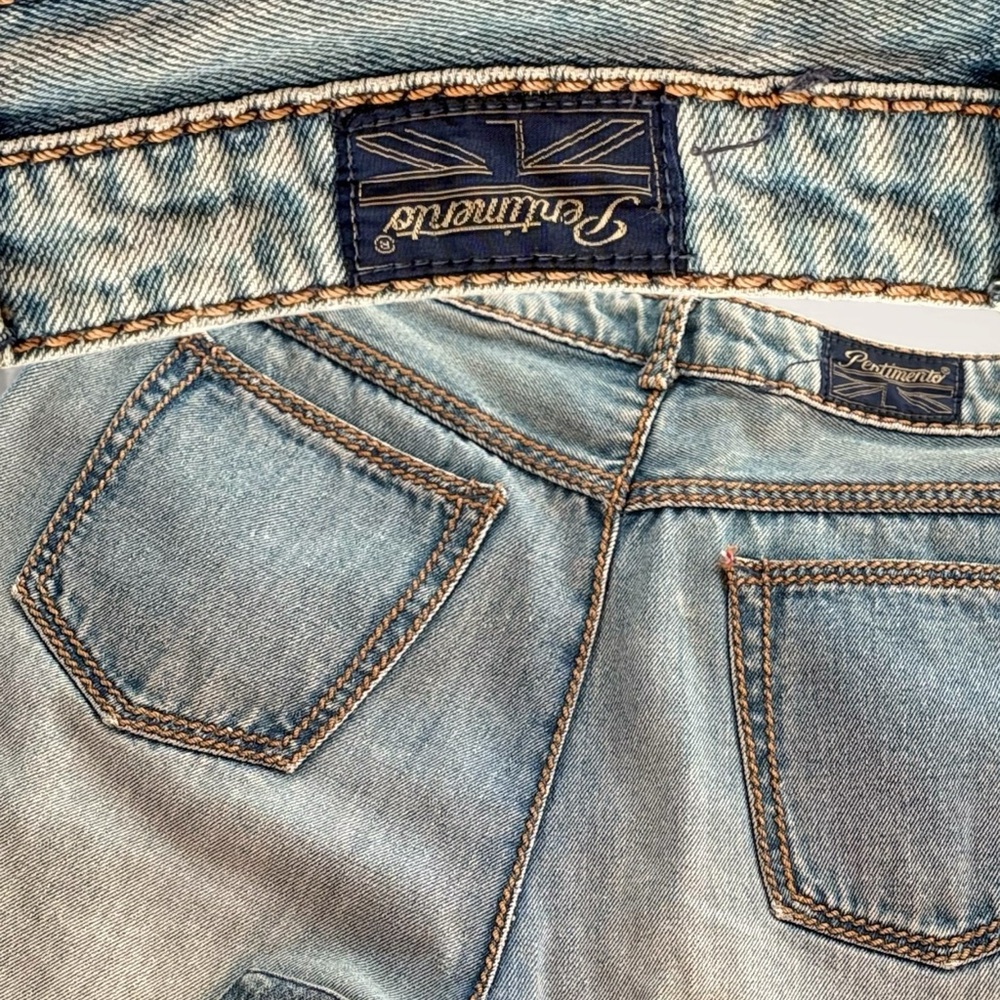 Pendleton Light Blue Patch Jeans - Picture 3 of 3